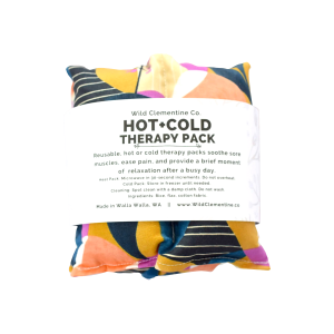 Heating Pad Neck Wrap, Hot + Cold Flaxseed - Moonglow